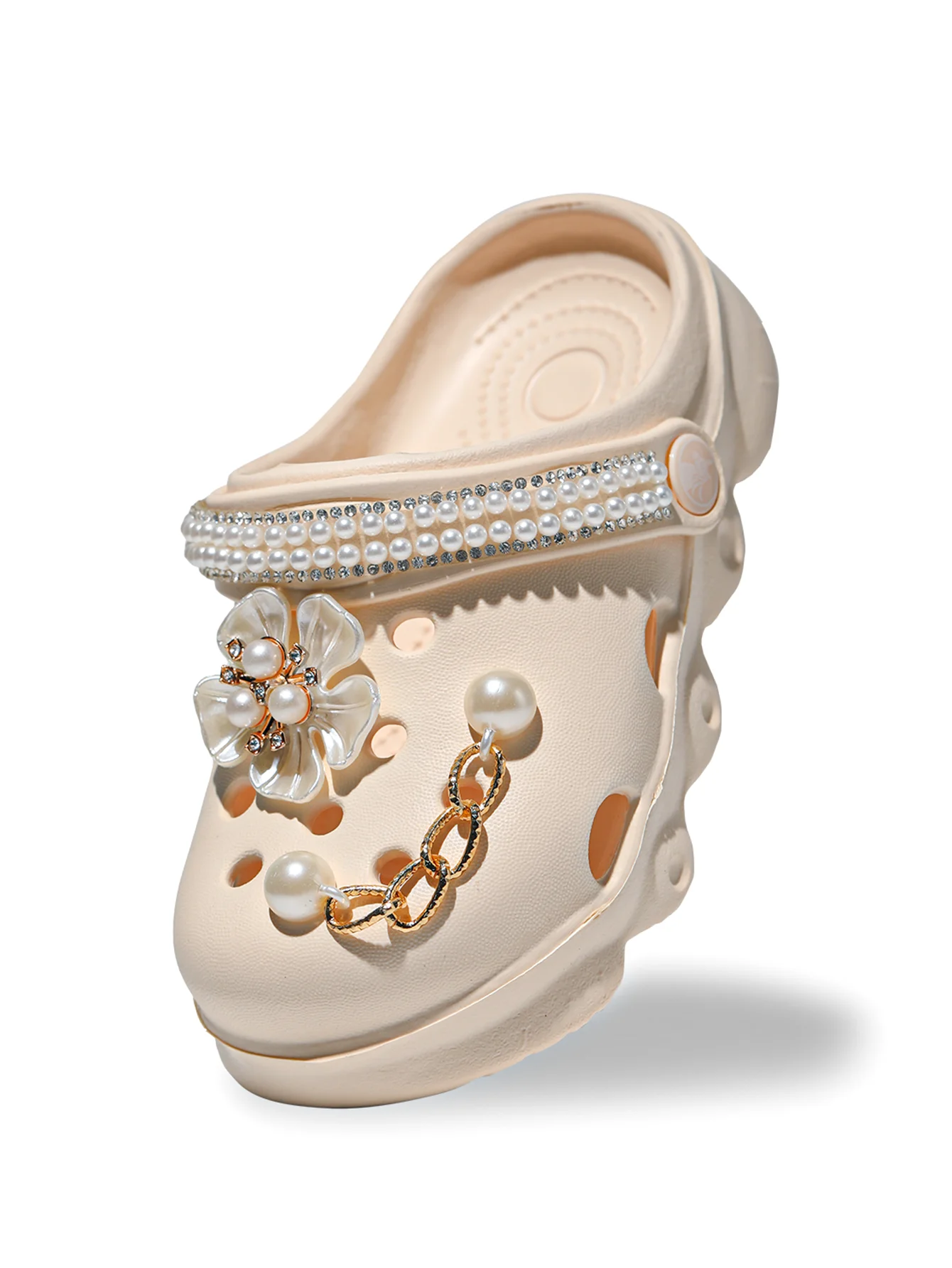 Kinder-Clogs, Leichte EVA-Gartenschuhe, Wasserdichte Rutschfeste Sandalen, Bequeme Slip-On Schuhe für Drinnen und Draußen 1214 – Detail 16