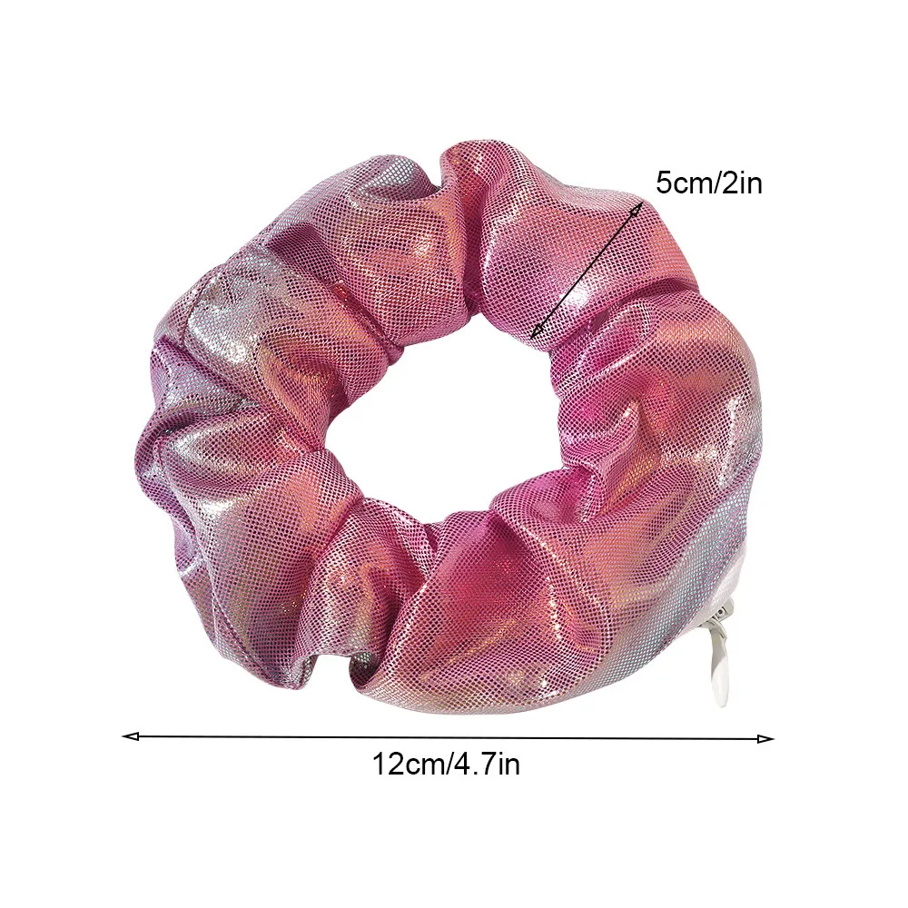 Sight Secret-coletero láser de tela arcoíris, compartimento de almacenamiento oculto con bolsillo de almacenamiento con cremallera, seguro de viaje