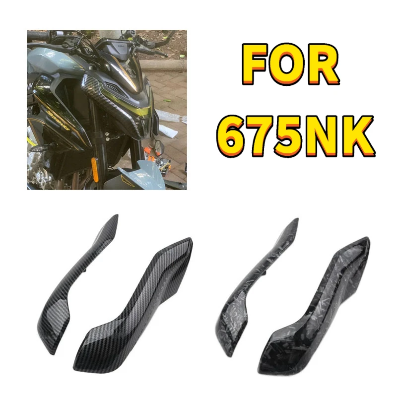 Modified decorative cover front face shell decoration Headlight left right guards for CFMOTO 675NK