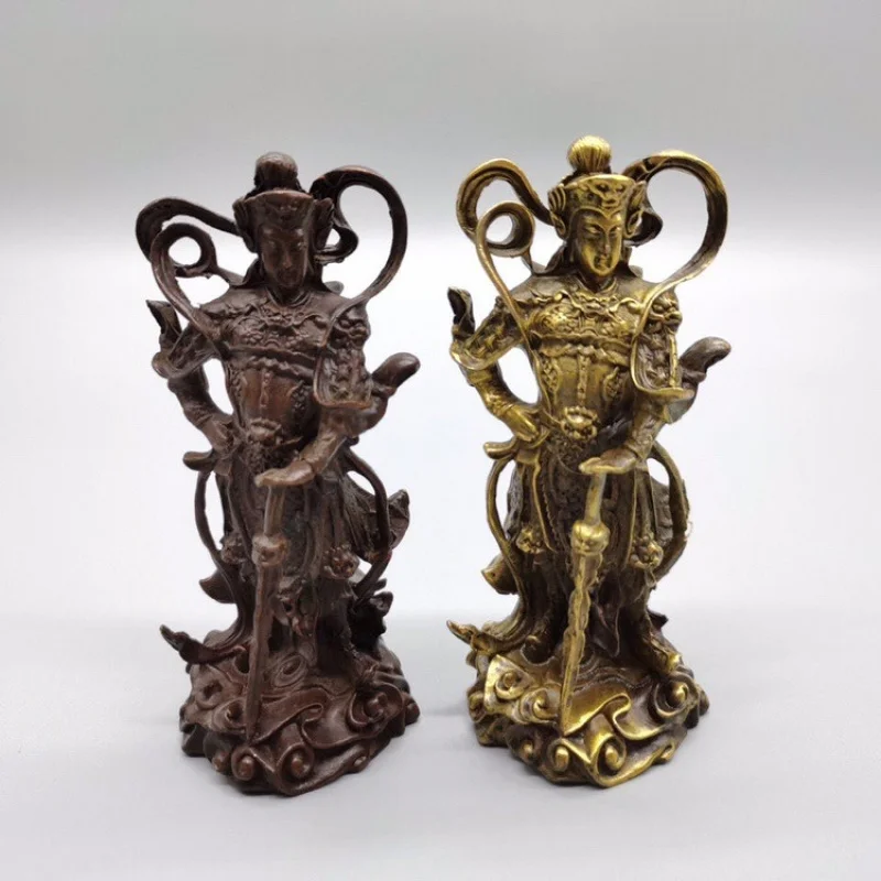

Antique Buddha Statue Ornament Vajra Kalan Buddha Statue Vajra Guan Gong Kalan Home Living Room Decoration Retro Ornament