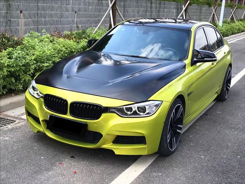 純粋な炭素繊維 F32 GTS 車のボンネット BMW F30 F31 F34 GT F33 2014-2019
