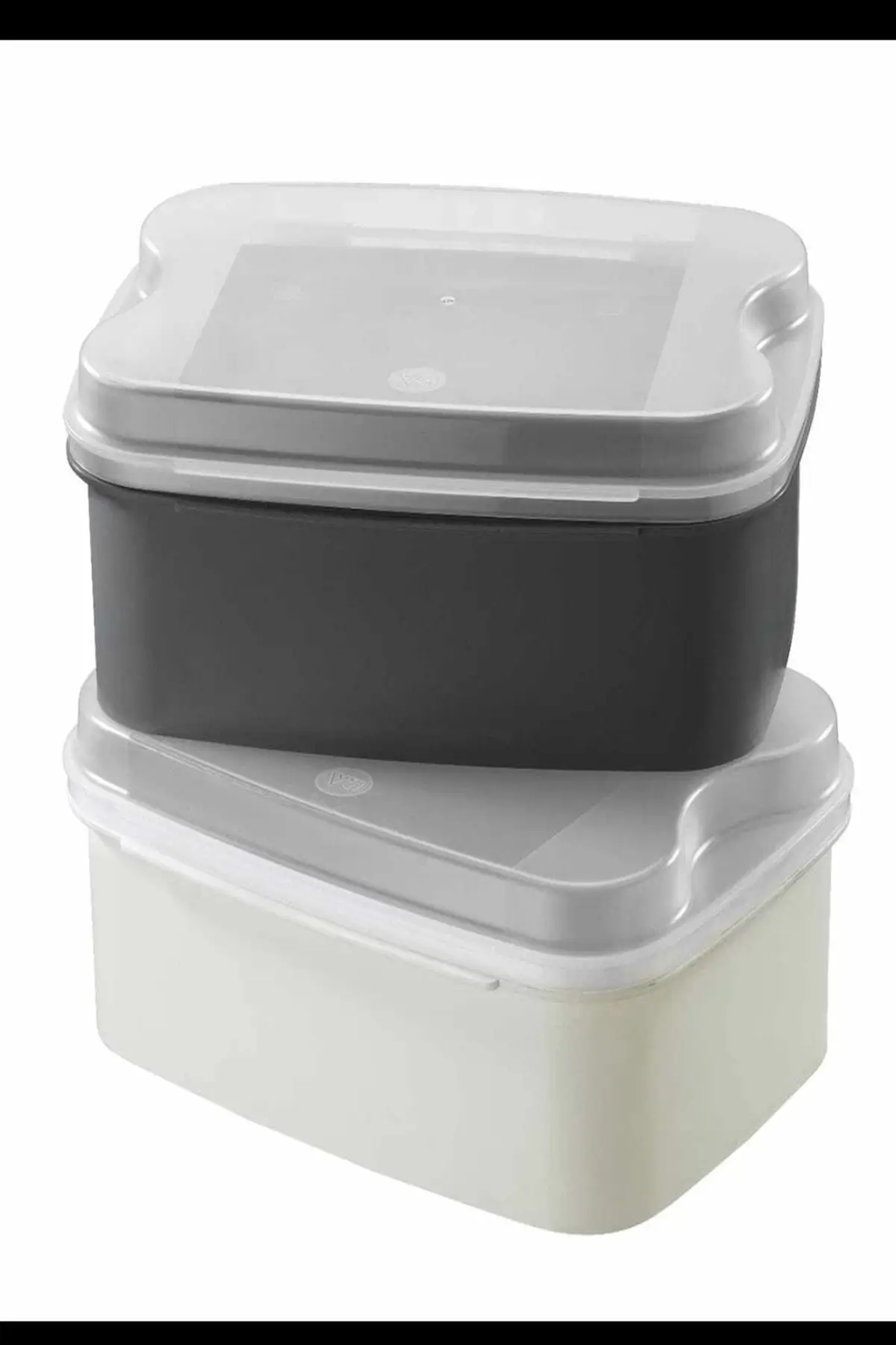 DOLBOVI 2 pcs 4,5 liter shallow storage container