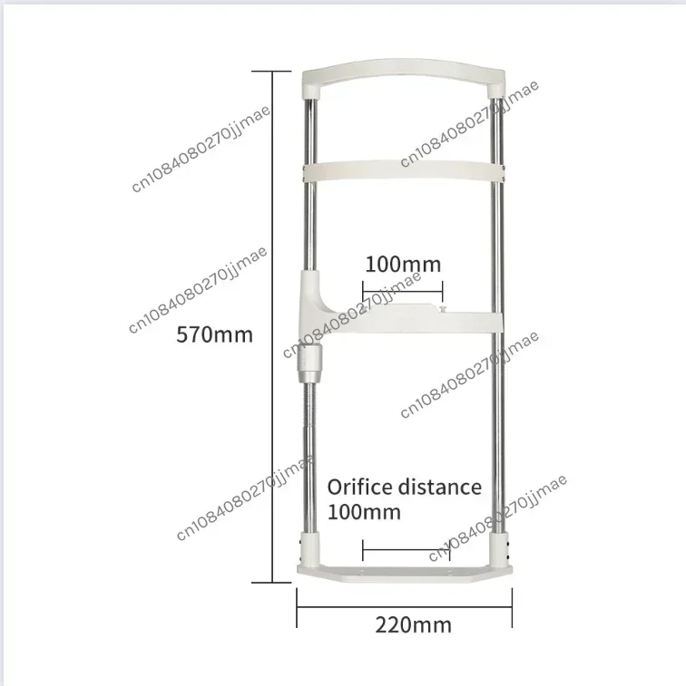 Optical Instrument Chin Rest Forehead Bracket Set for Slit Lamp and Other Devices High Quality HTL