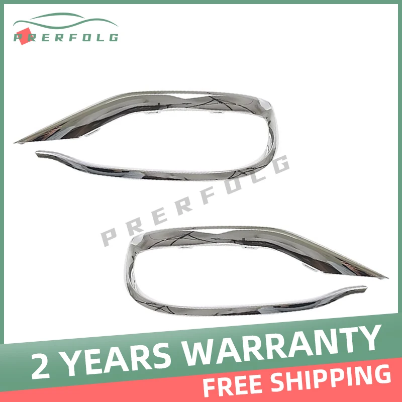 

Хромированная накладка на передний бампер для Mercedes Benz S Class W222 2018-2020