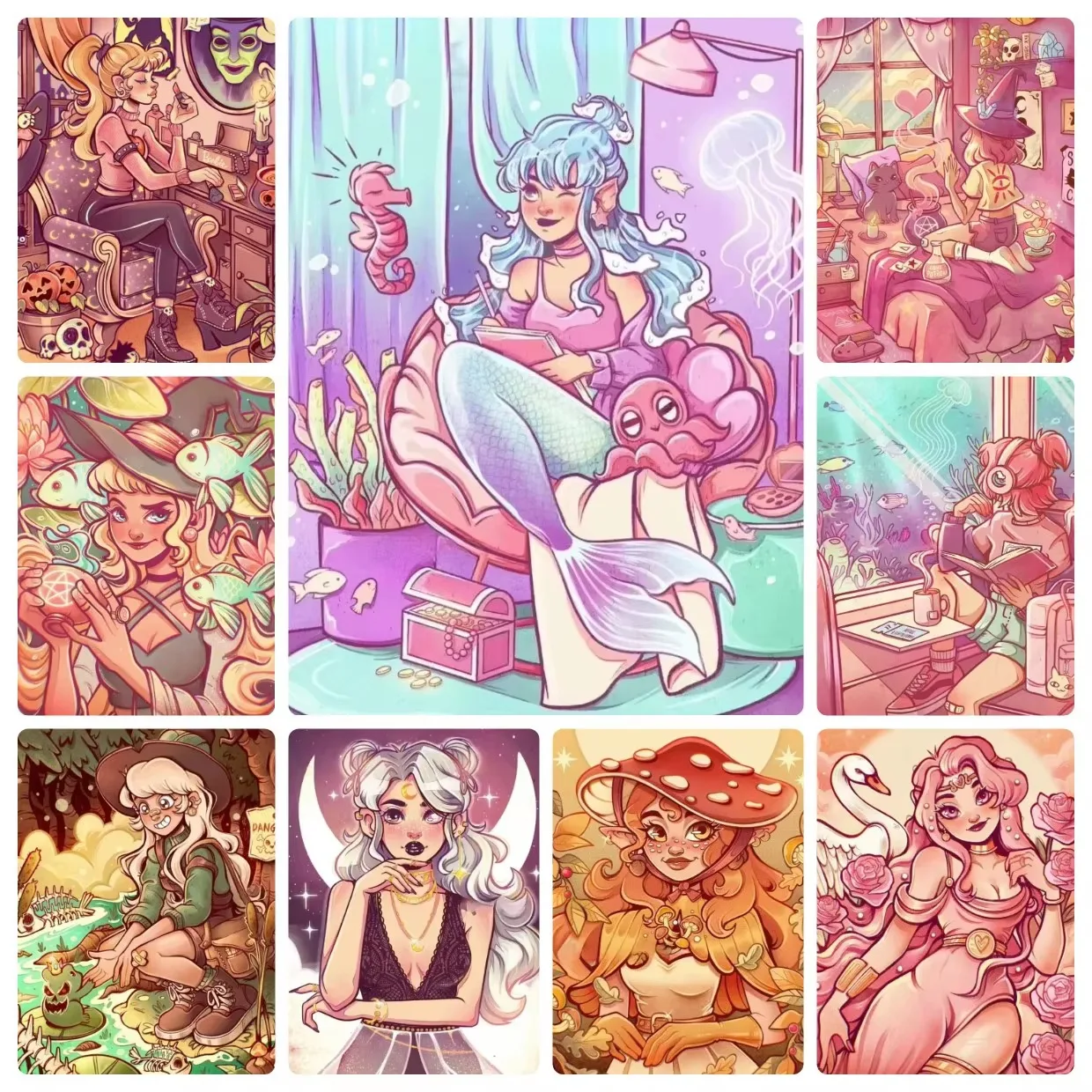 Pintura de Diamantes con Personajes de Cuentos de Hadas, Mosaico de Diamantes, Arte Hecho a Mano, Regalo Creativo Exquisito, Decoración para el Hogar