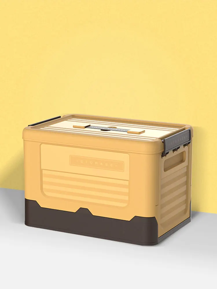 Folding Storage Box Multifunctional Storage Box Plastic Storage Container Storage Box With Lid Household Storage Box