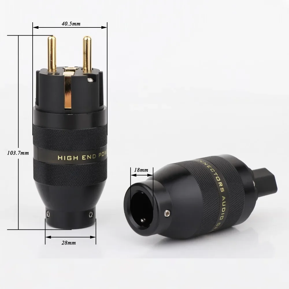 P201EG P201ER Preffair EU Schuko Version Power Cable Connector Extension Power Plug for Power Cable Extension Adapter