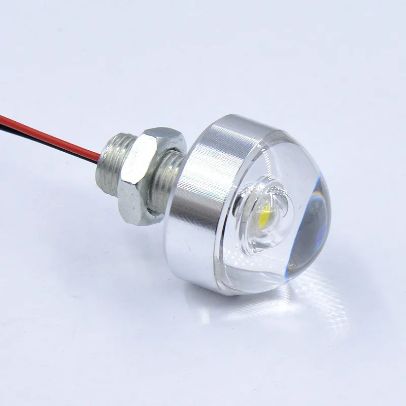 10pcs 3v 5V 12V 24V Surfaced Mounted Small LED Spotlight Floodlight 3000k Nature White 4000k 6000k Red  Machine Equipment  Light
