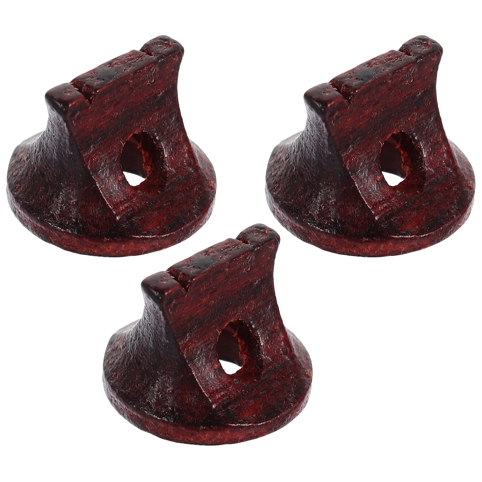 3 Pcs Fife Instrument Erhu Code Bridge Reusable Wooden Bridges Musical Accessories Instruments