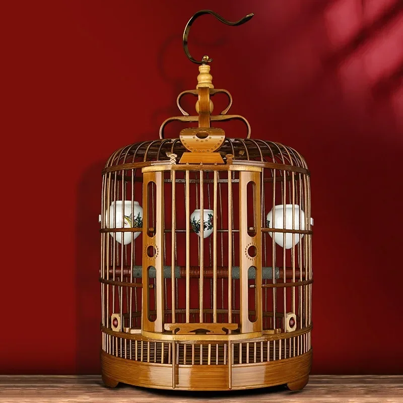 Bird Accessories Tweety Birdhouse Outdoor Hamster Cage House Birds Large Parrots Cages Bath Pet Transport Hut Acrylic Feeder