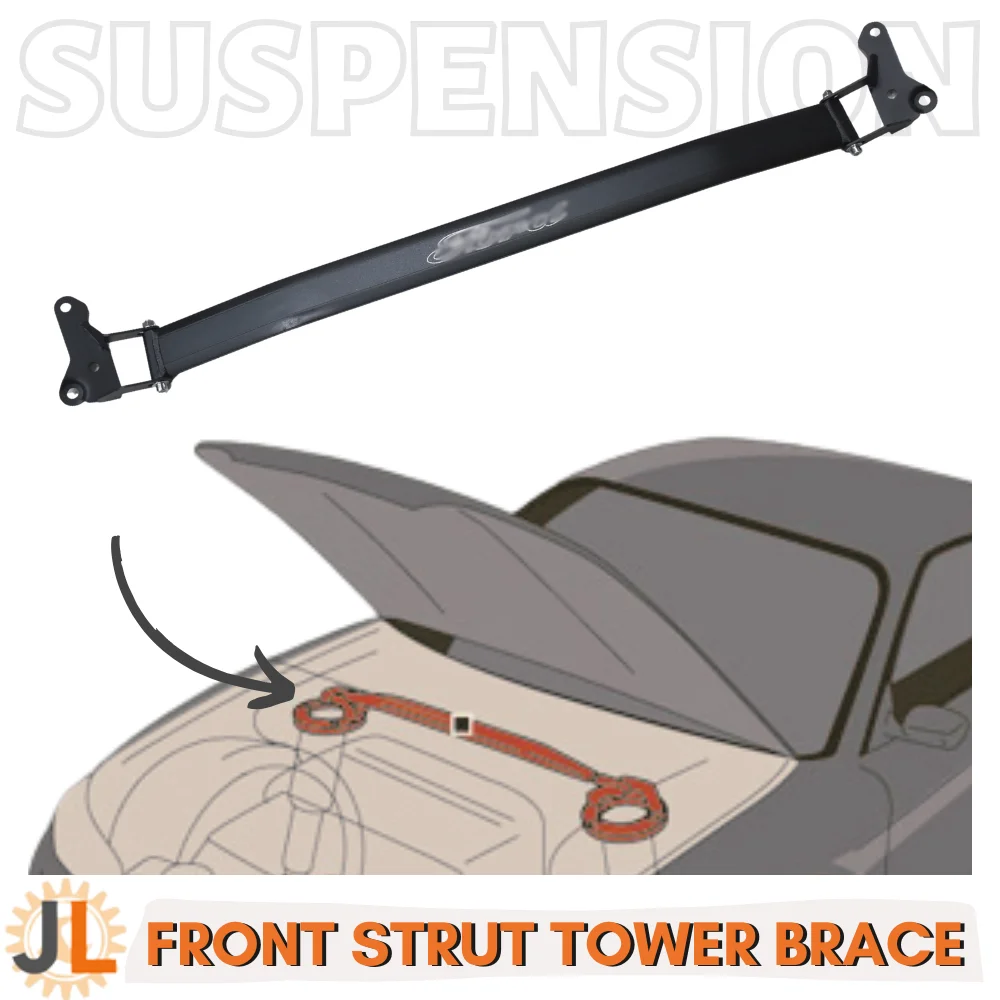 Para Ford Mustang MK6 2015-2022 barra de puntal delantera soporte de torre brazo de suspensión estabilizador de choque superior del motor STB barra estabilizadora antideslizante
