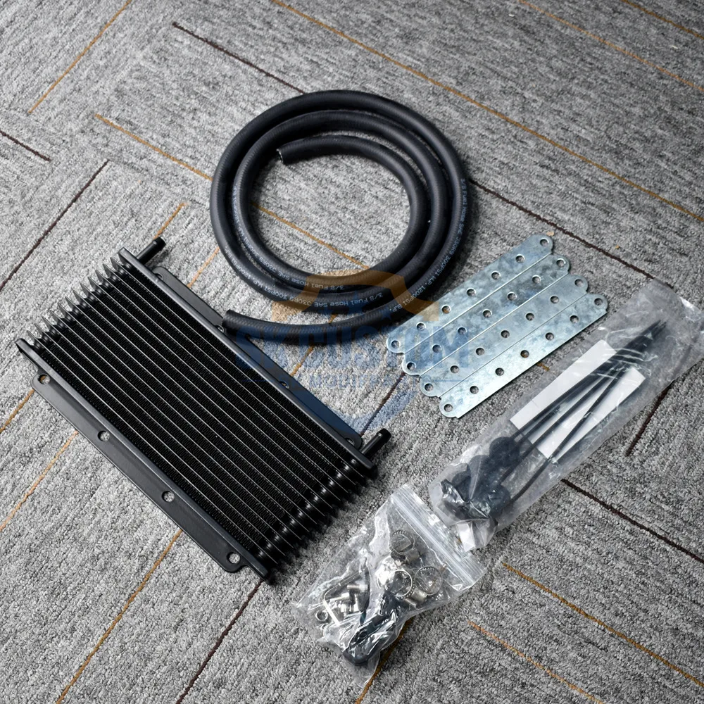 Universal automatic transmission oil cooler 14 19 25 32 rows Aluminum oil-cooled radiator