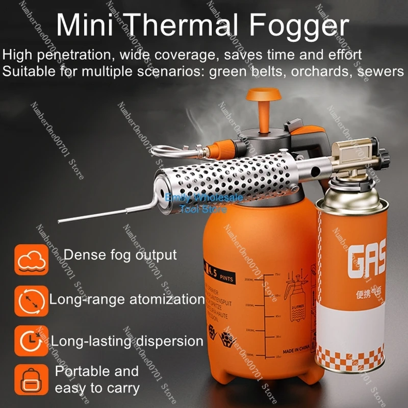 小型下水道消毒冷霧機サーマルスプレーヤー釣り愛好家向け蚊駆除