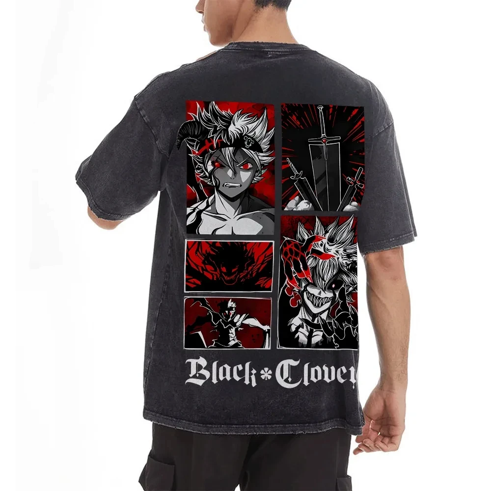 

Hunter X Hunter T-shirt Men Cotton Streetwear Anime Print 2026 Summer Casual Loose Fit Tshirt with Hisoka Character Graphic