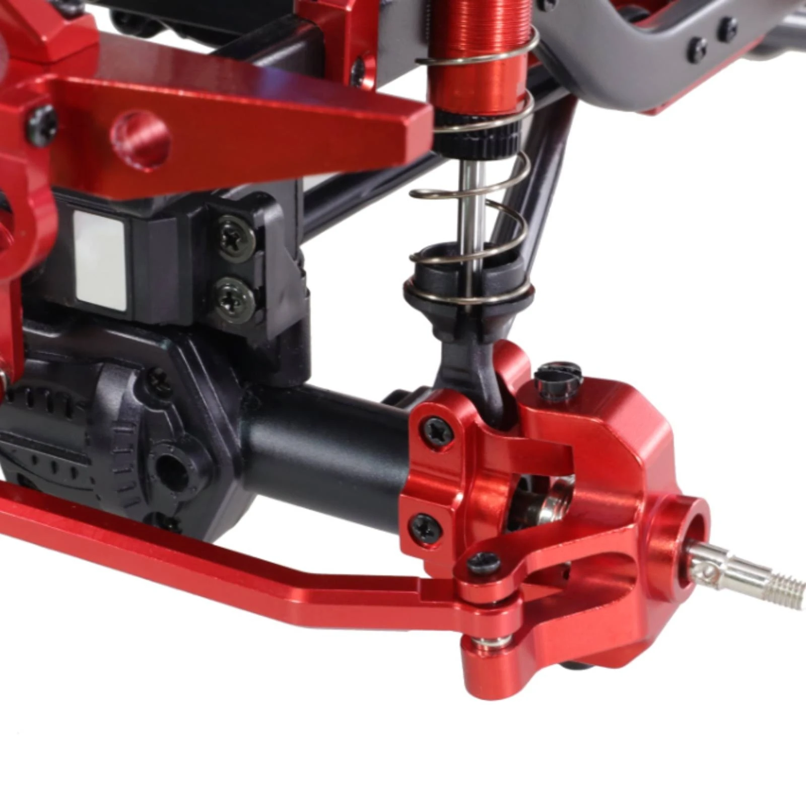 RC off-Road Steering Knuckle Upgrade Replacement Aluminum Steering Knuckles Set Long-Lasting High Strength