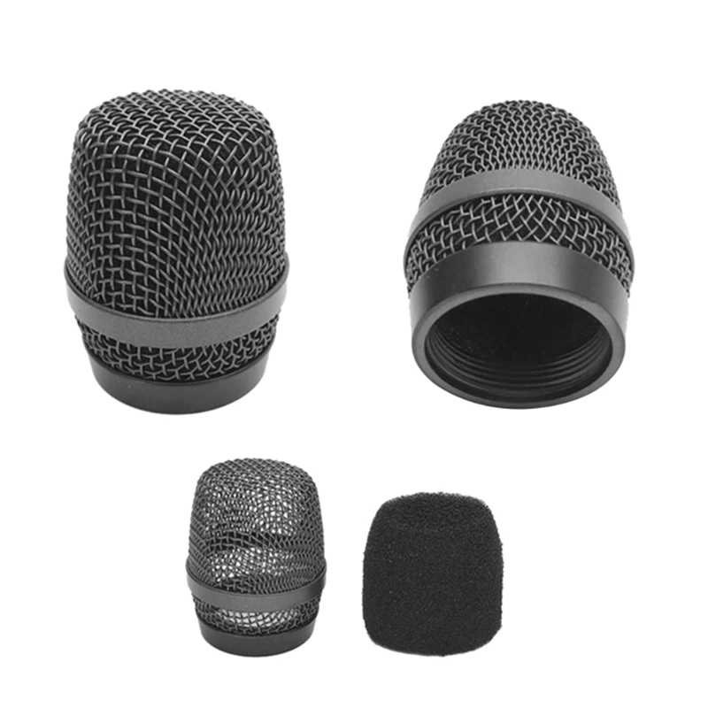 Professional Mic Ball Head Mesh Grill Microphone Mic Grille Cover Windscreen Cover for sennheiser E835/E845 MIC Accessories