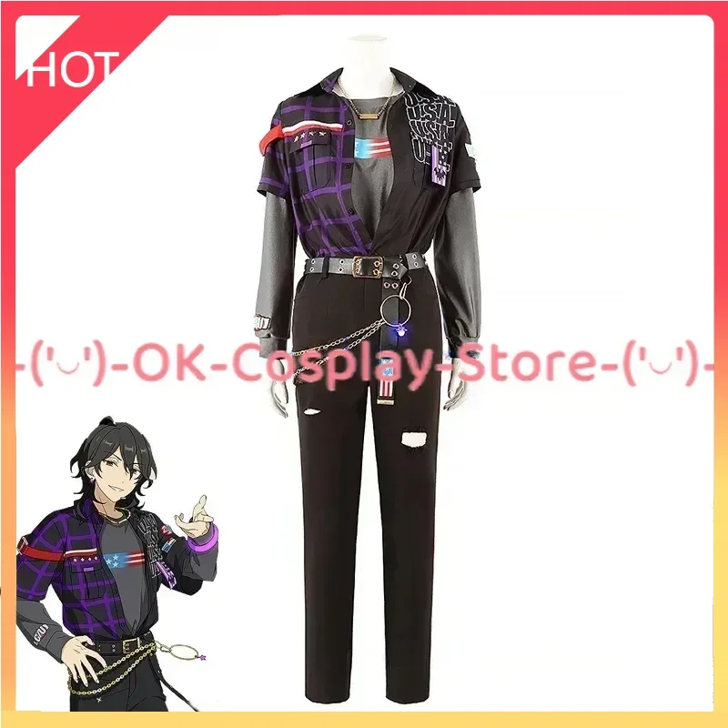 Jogo conjunto estrelas undead louco b sakuma rei hakaze kaoru cosplay traje ternos de festa halloween carnaval uniformes feitos sob encomenda