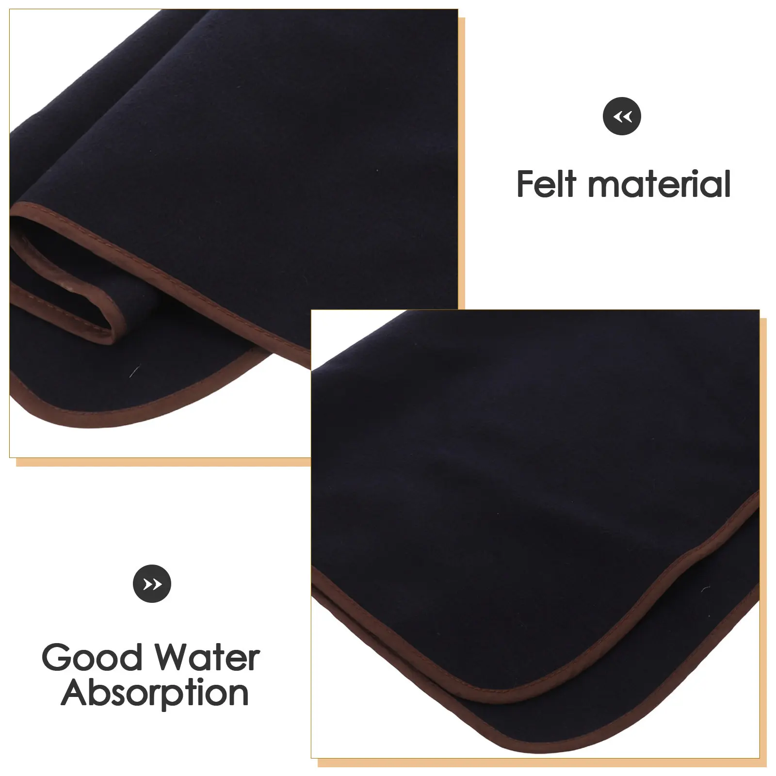 Calligraphy Practice Felt Mat Chinese Painting Desk Pad Halloween Christmas New Year Chinese Calligraphy Felt Mat Traditional