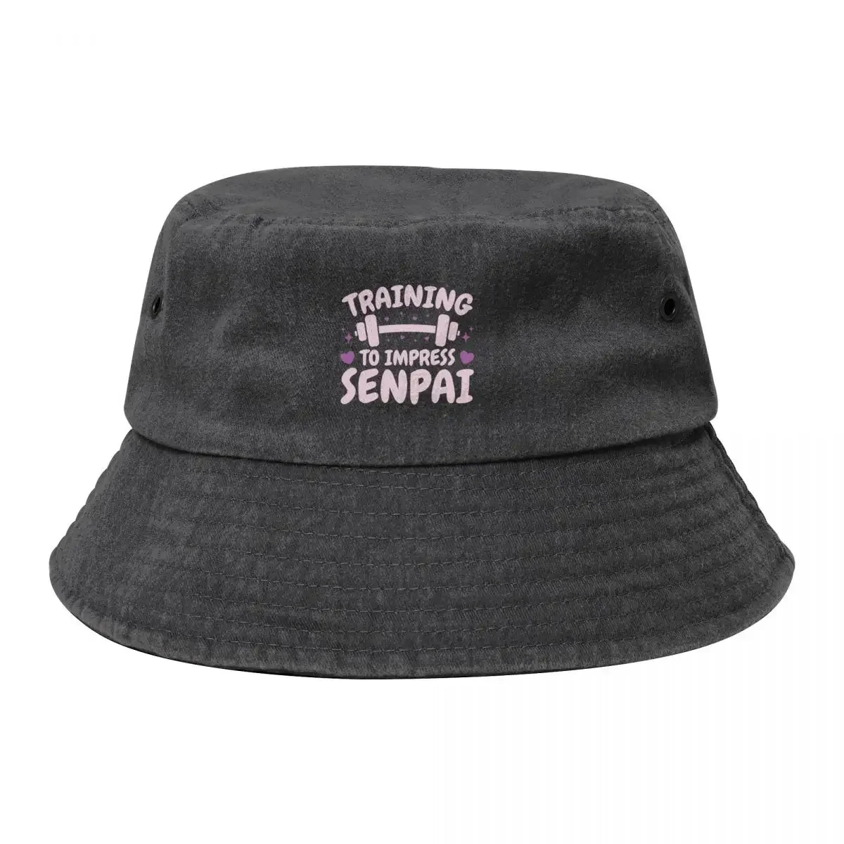 Anime Training To Impress Senpai Bucket Hat |-F-| Rave cute For Girls Men's