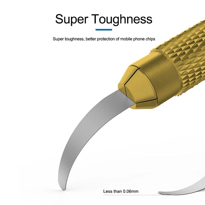 Sunshine SS-101F Ultra-Thin And Extra-Hard Blade Set To Remove Glue And Disconnect Auxiliary Separation Lattice CPU Removal Tool