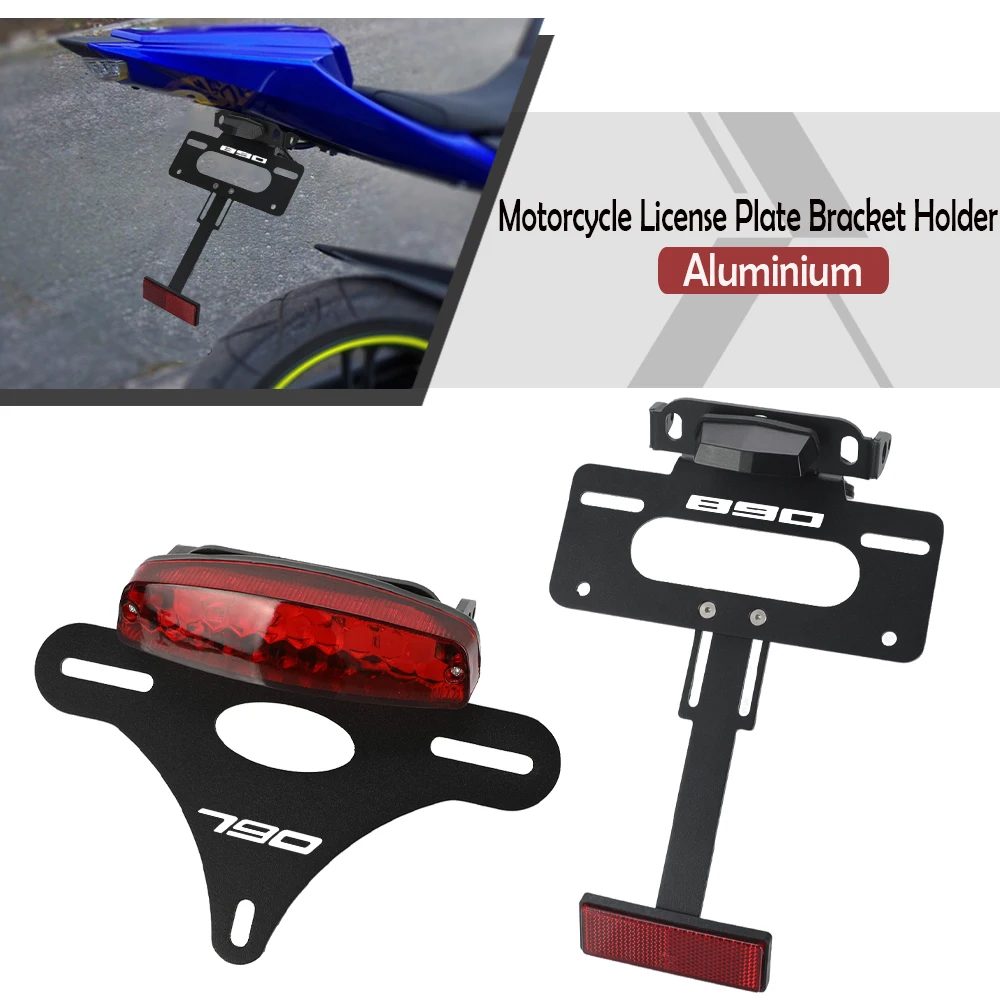 

For KT-M 790 890 Duke 2018~2021 2022 2023 2024 890 Duke R GP License Plate Holder Bracket Rear Tail Tidy Fender Eliminator Kit