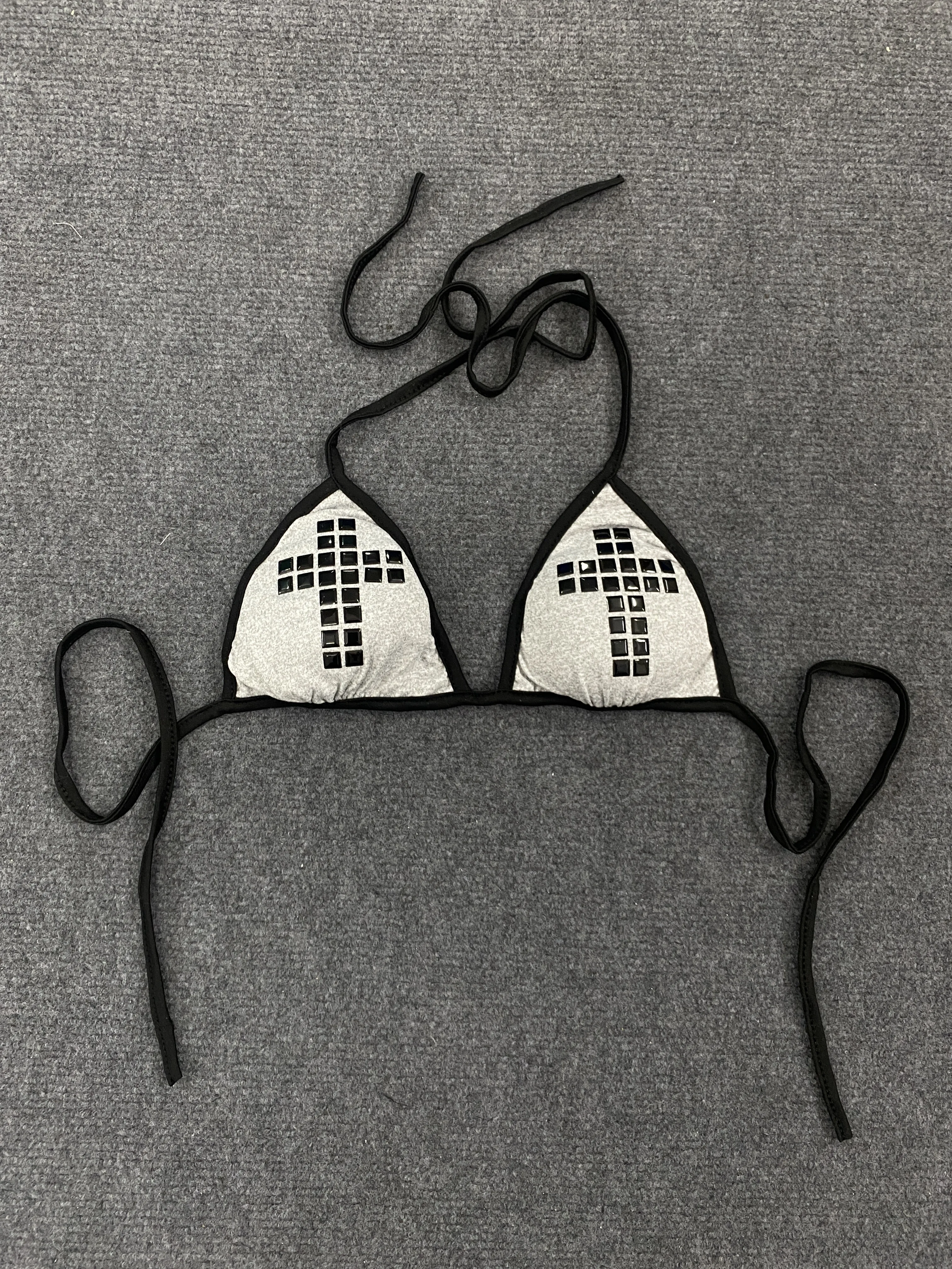 بيكيني بنمط الرغبة النقية، تصميم حزام كوب مثلث من قطعة واحدة، ملابس سباحة على الشاطئ لقضاء العطلات على الشاطئ، خصر مرتفع ورفع الورك