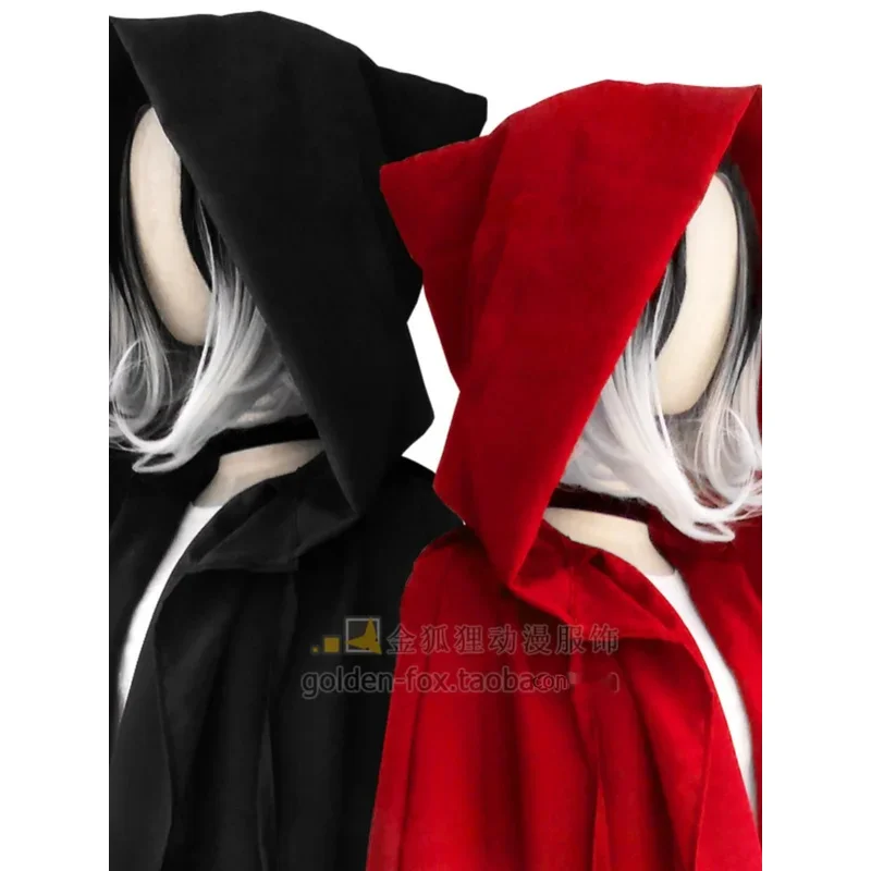 Платье для представлений на Хэллоуин с красным капюшоном