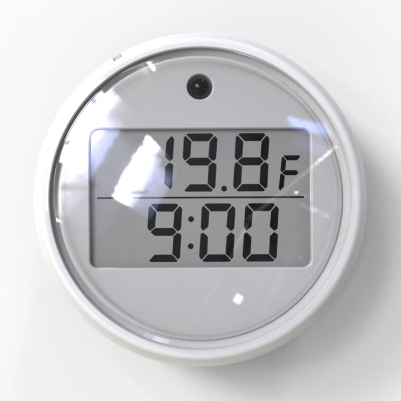デジタルフローティングアイスバス温度計 IPX6 防水 LED ディスプレイプール水泳温度計タイマー & アラーム付き