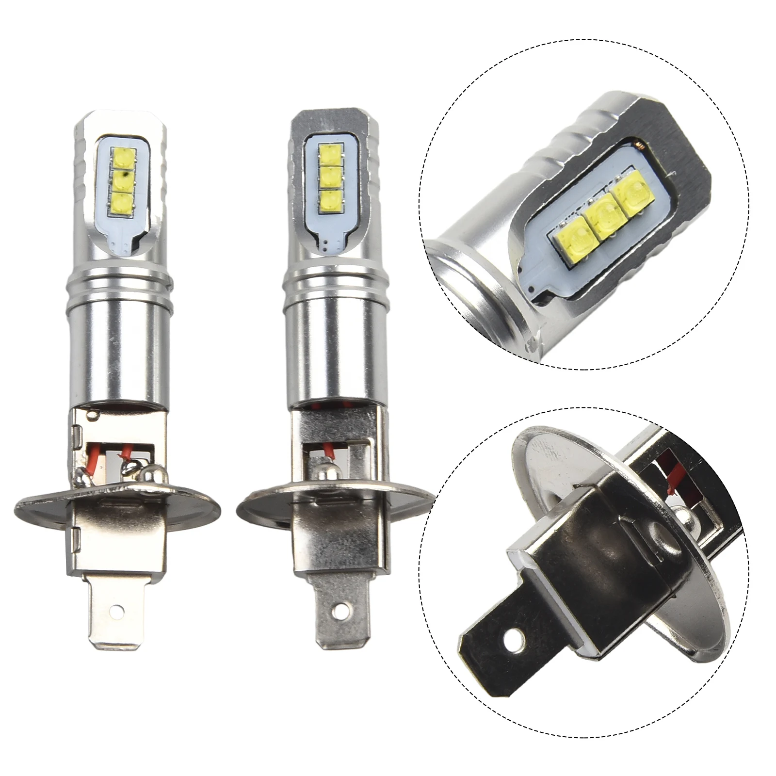 6 Leds/Bulb H1 Led …