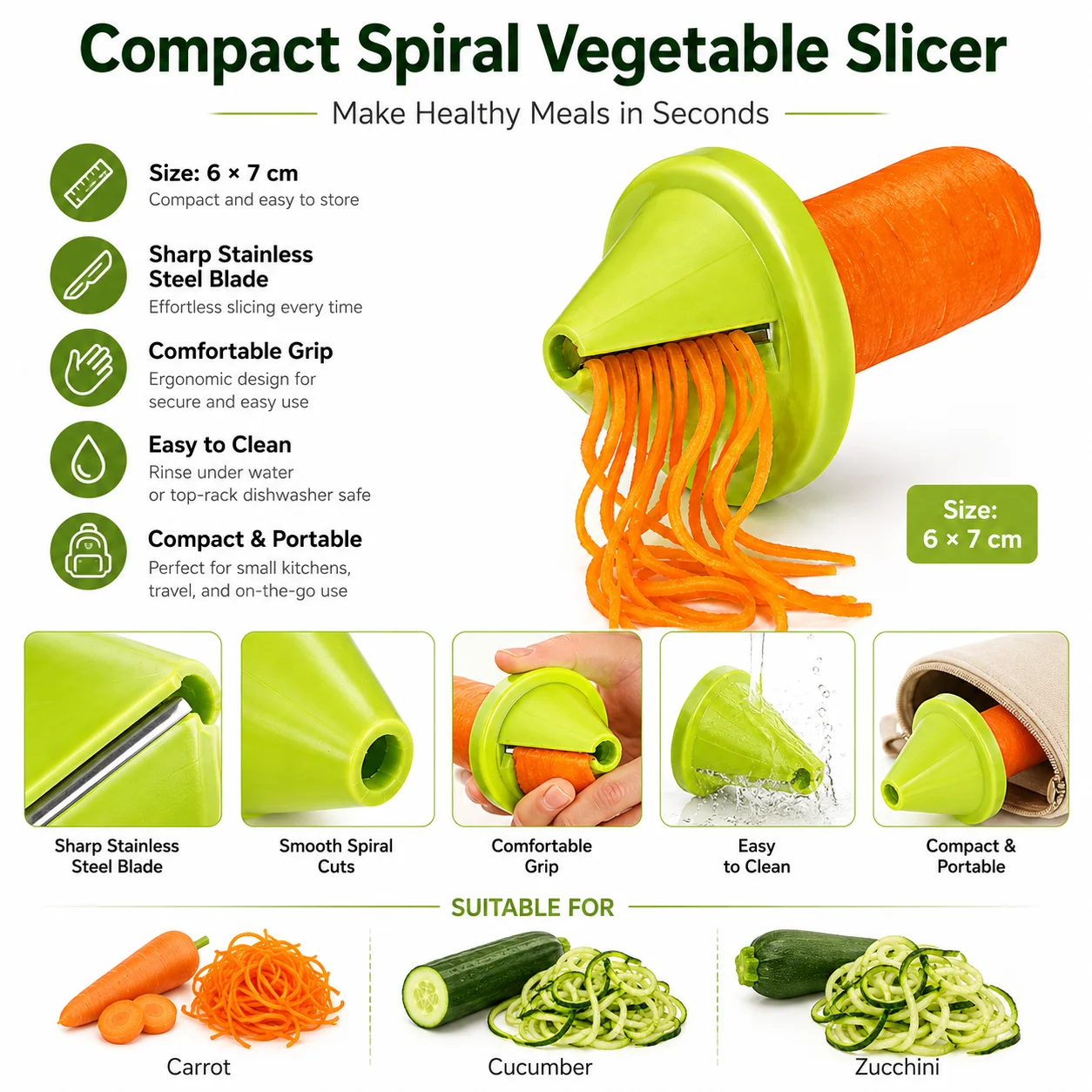 Spiralizzatore per Verdure per - Spiralizer Vegetable Noodle recensione e prezzo