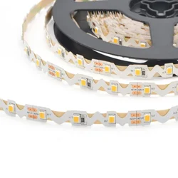 S Shape LED Strip Lights Tape 12 V 2835 60LED/m 5M Flexible Warm White Neon LED Light Strips 12V For Room Bedroom Backlight TV