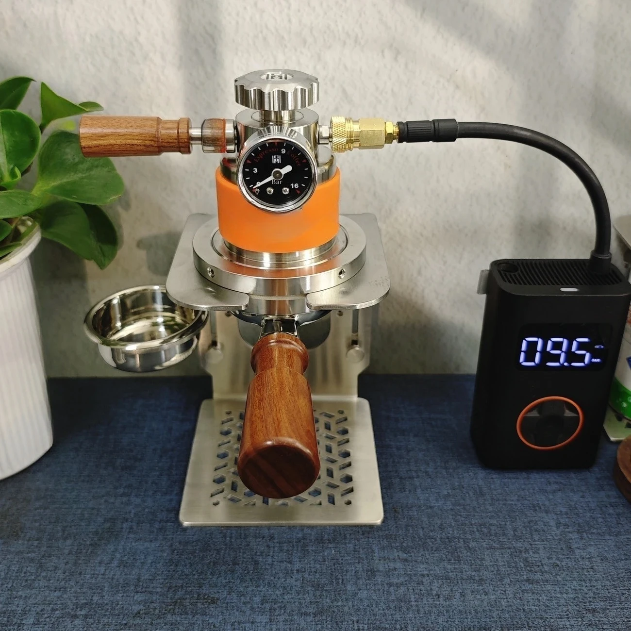 

Pneumatic coffee machine, handle model, espresso, coffee maker, household, portable