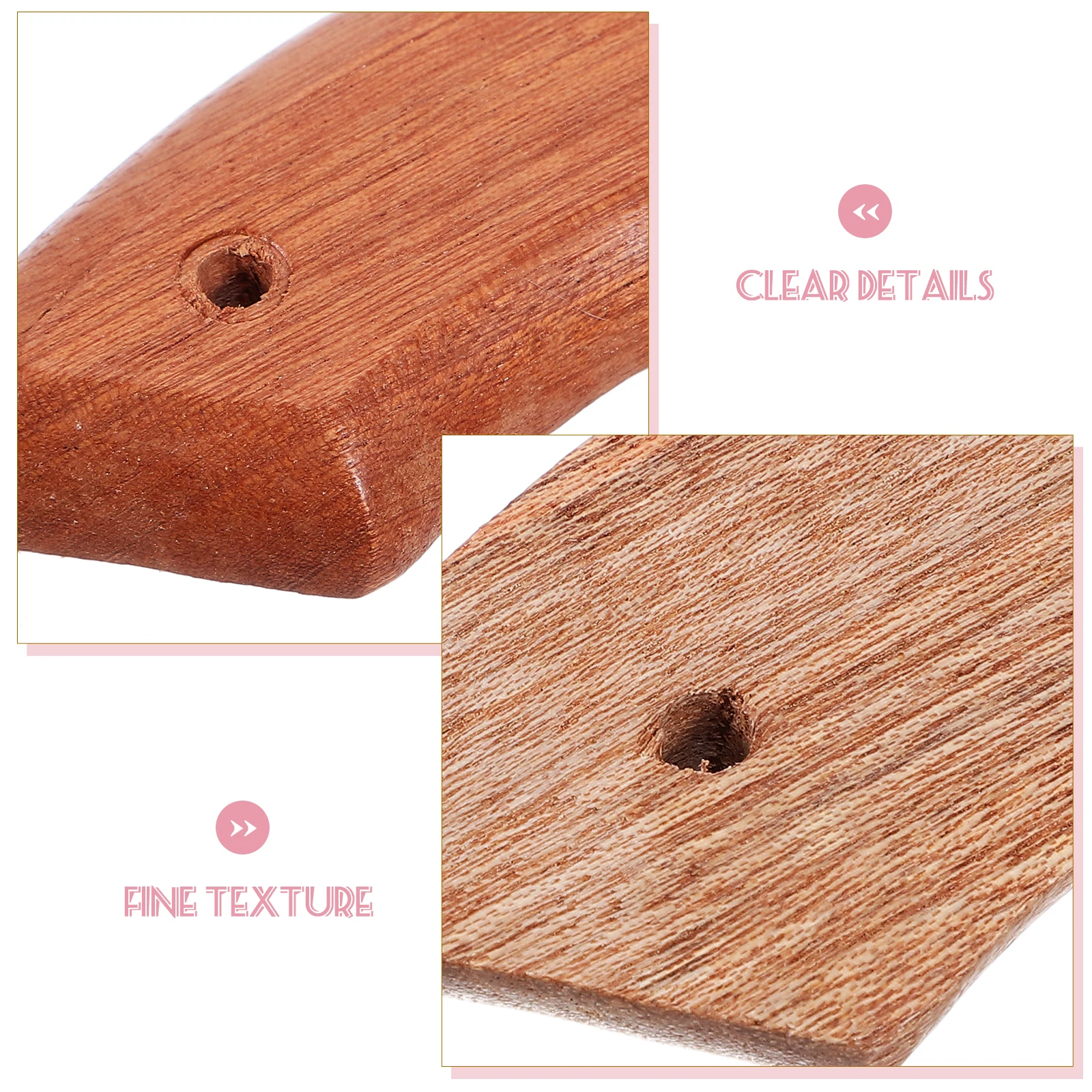 

2Pcs Solid Handle Accessories Durable Wooden Kitchen Repair Handles Handles for Repair Suitable Camping Hiking