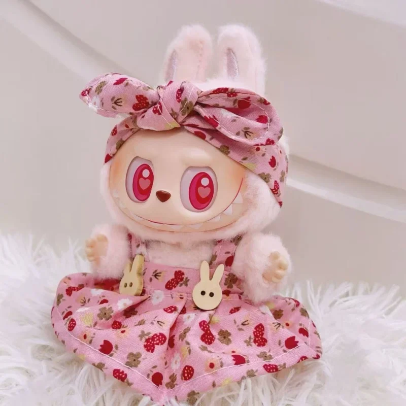 

Nuovo Prodotto Adatto на Labubu 15 см/17 см Abbigliamento на Bambol Canotta Gonna Accessori на бамбуле Giocattoli на Ragazze