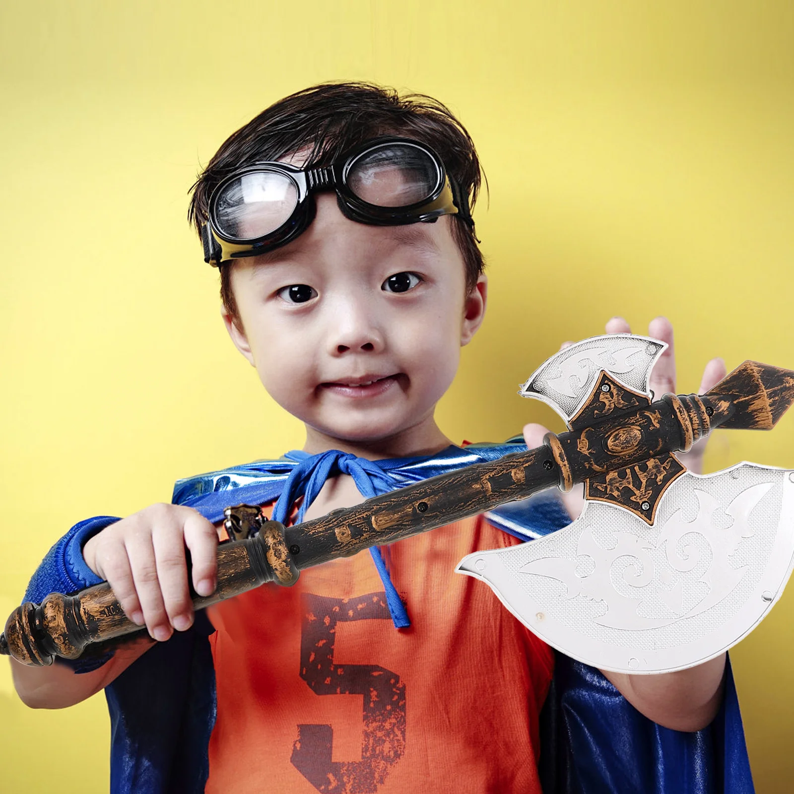 

Chopper Prop Plastic Lifesize Chopping Axe Role Playing Costume Accessory Halloween Decor Plastic Prop Halloween Decor