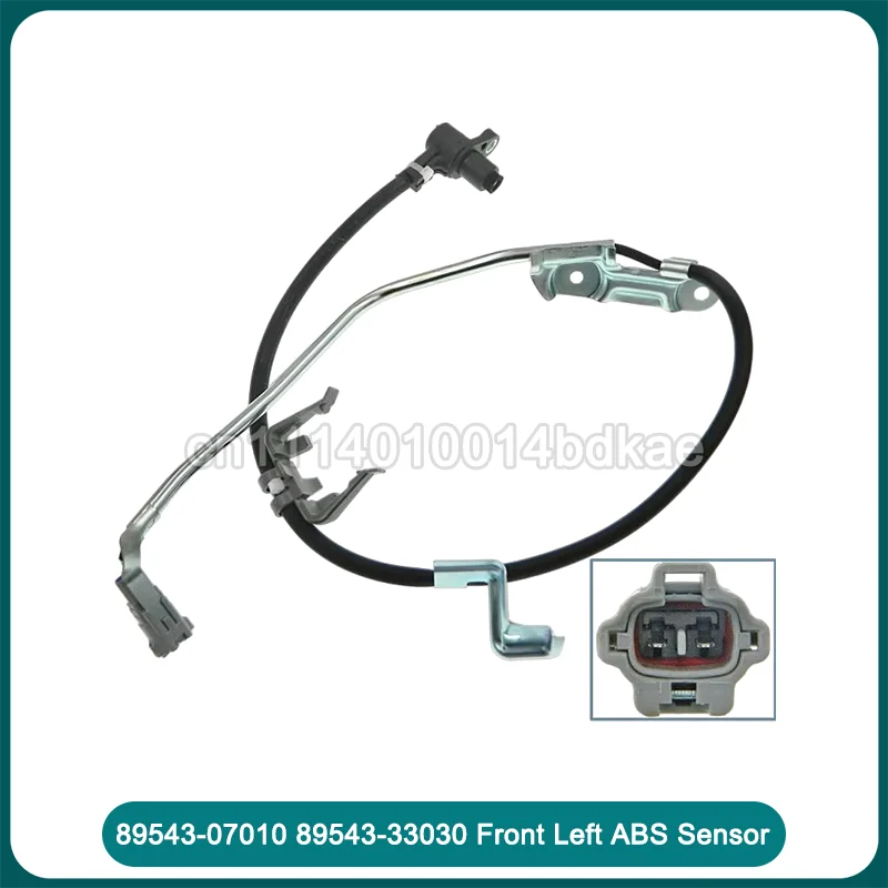 89543-07010 89543-33030 Front Left ABS Wheel Speed Sensor Replacement for 1997-2003 Engine Vehicle System Part Auto Accessory