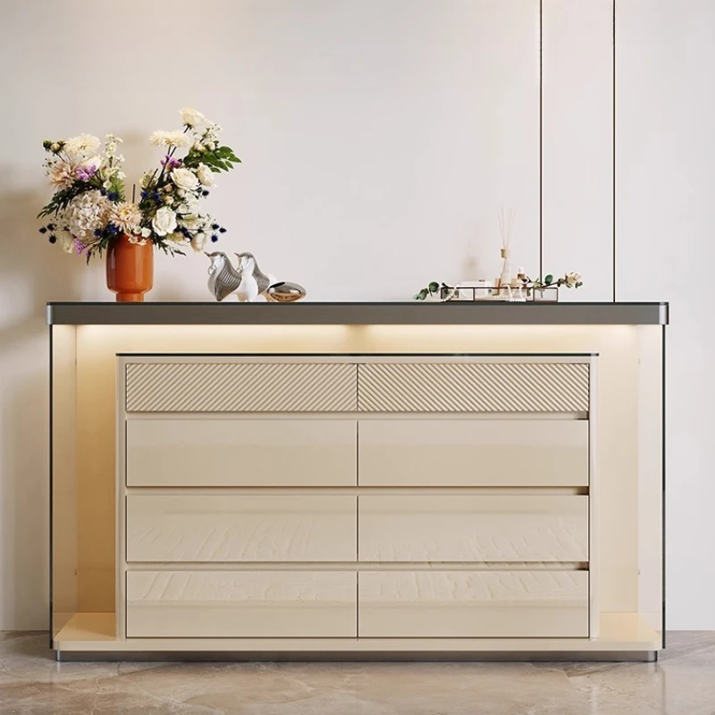 

Минималистичный прикроватный шкаф-ведро из цельного дерева для спальни, высококачественный настенный шкафчик, гардероб, шкаф для ювелирных изделий, роскошный шкаф с восемью ведрами