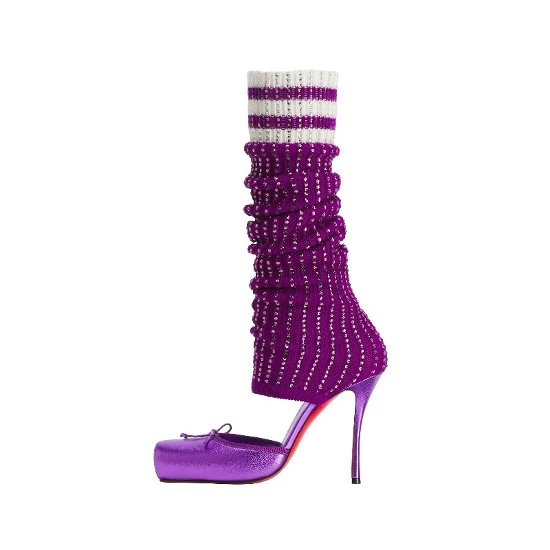 

Европейские и американские нишевые бренды: легкие люксовые эластичные носки, стильные ботинки, женские сексуальные туфли со стразами для подиума.