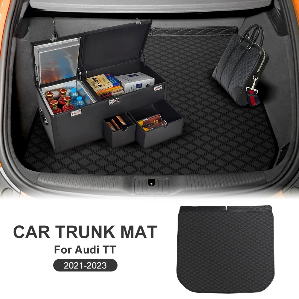

Car Rear Trunk Mat For Audi TT 2021-2023 Boot Tray Liner Mat Accessories