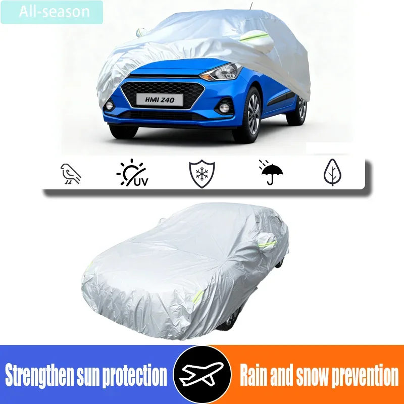 

Suitable for modern i10 Grand i10 full set of car outdoor sunshade, UV protection, rain and snow dust cover
