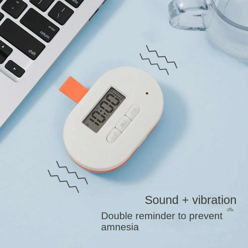 Electronic Pill Box Reminder Smart Elderly Timed Voice Alarm Clock Medication Reminder Dispensing Portable