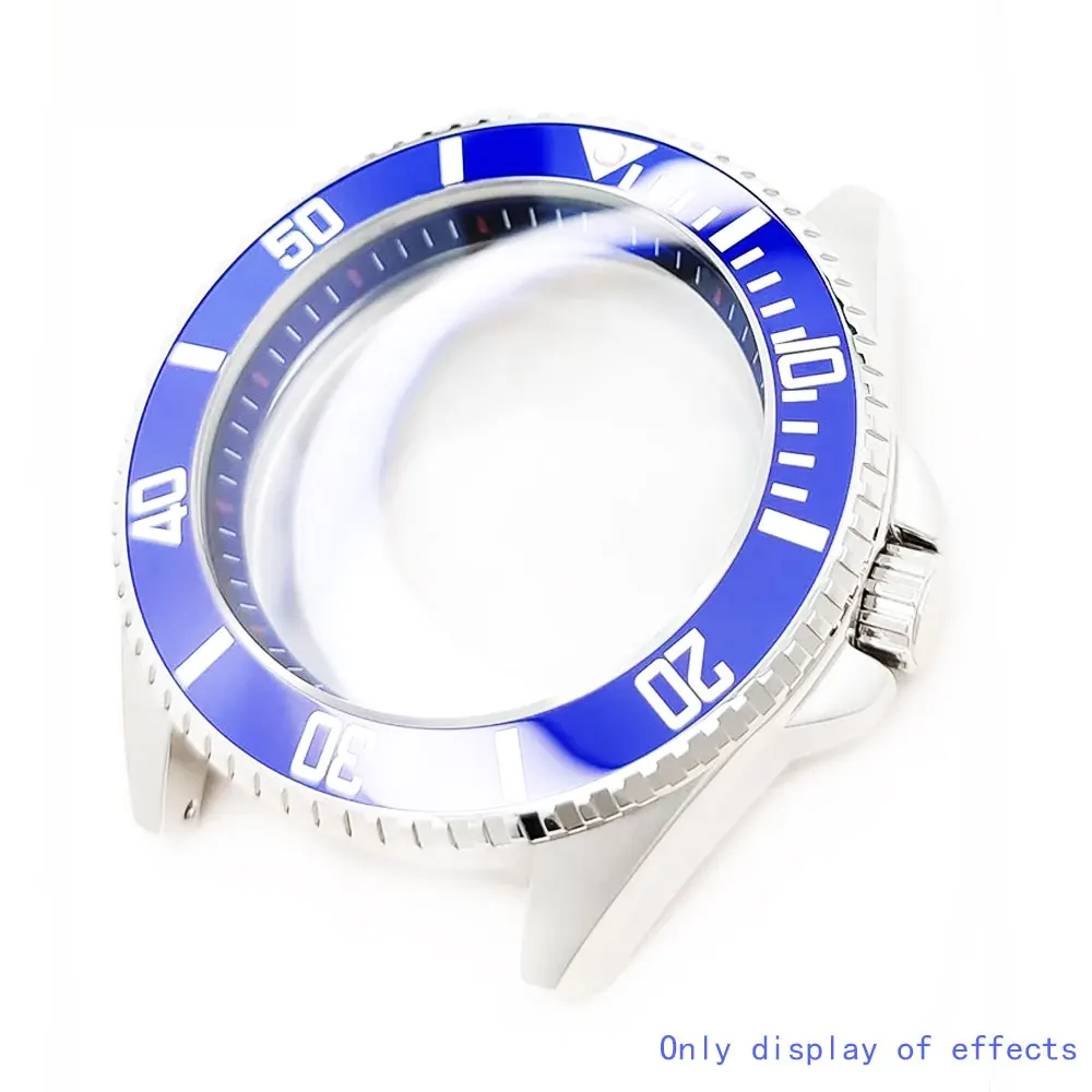 MATELION 38mm Ceramic Alloy Watch Bezel Insert Ring Slope Fit 40mm Watch Case NH35 NH34 GMT Diving Men Watch Part Accessories