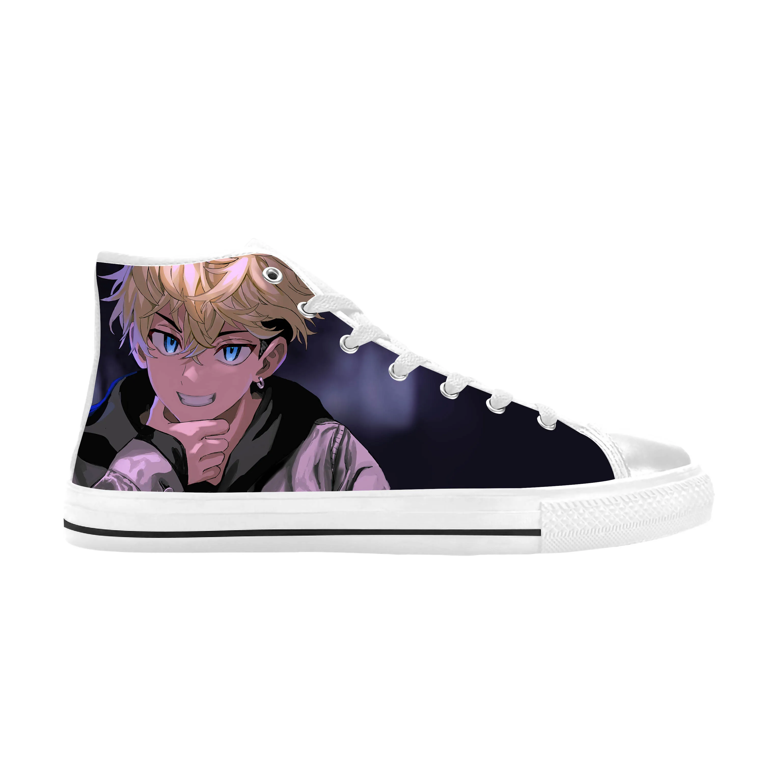 Anime Manga Comic Tokyo Revengers Matsuno Chifuyu Casual Cloth Shoes High Top Comfortable Breathable 3D Print Men Women Sneakers