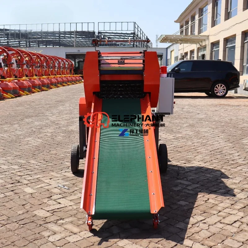New Arrival 9YDB‑50 Silage Baler Packing Machine Factory Direct Supply for Corn Straw Forage Agricultural Farm Processing