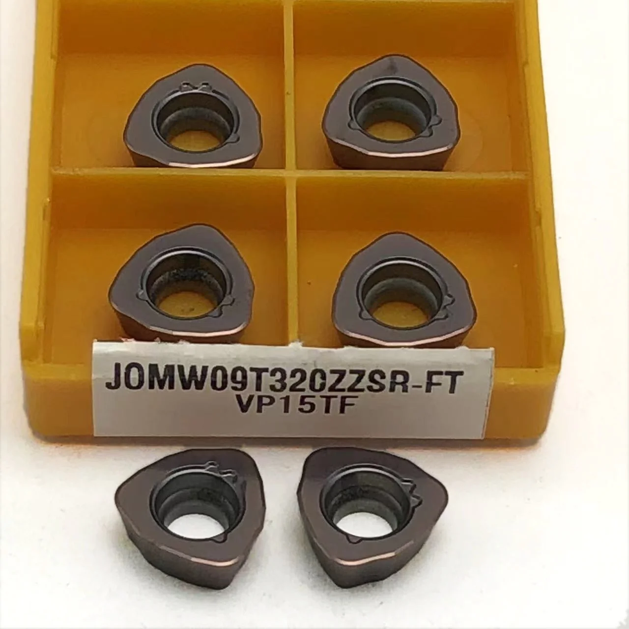 10SZT JOMW080320 06T215 09T320 JDMW120420Płytki węglikowe VP15TF Frez czołowy AJX Narzędzia do obróbki CNC Super szybkie narzędzie frezarskie