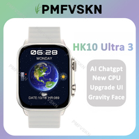 2024 HK10 Ultra 3 Smart Watch Man Woman Amoled 1GB ROM AI ChatGPT Local Music Connect Tws Always On Display Smart Watch