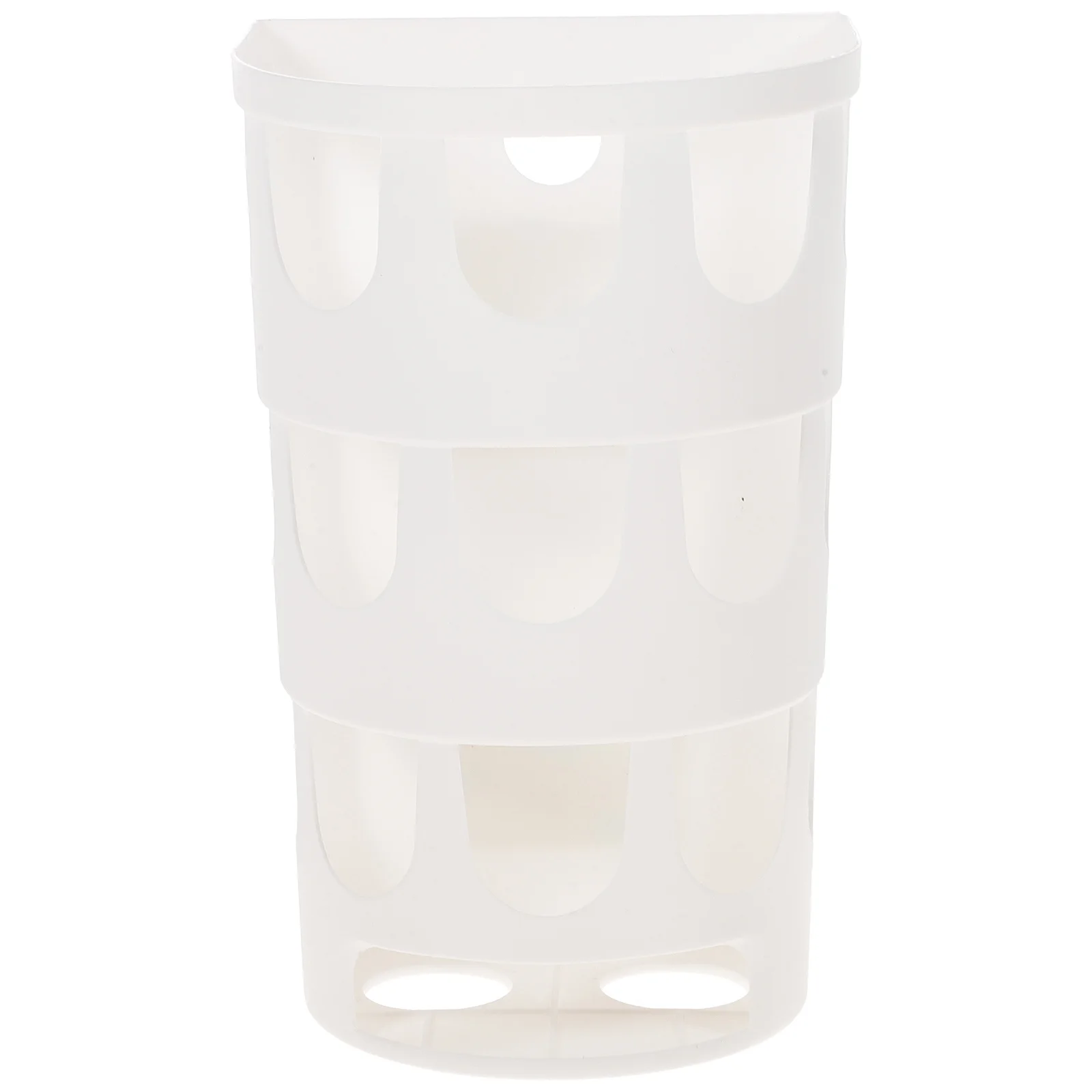 Storage Rack For Trash Bags 15 Large Holes Plastic Dispenser Bag Holder Organizer Home Kitchen Cabinet Accessories Hole