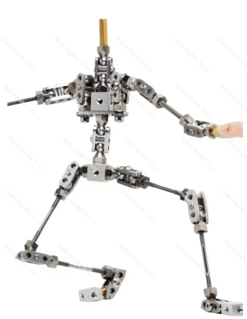 PMA-20  20cm Upgraded Ready-to-assemble  high quality stainless steel animation armature puppet for Stop Motion Character