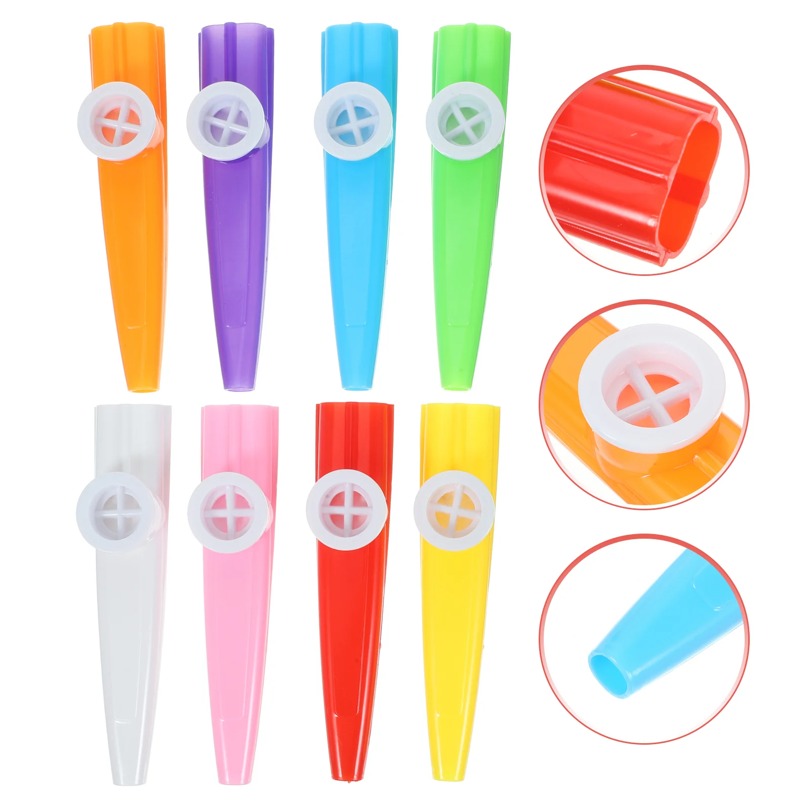 

12 Pcs Children's Kazoo Percussion Toys Mouth Instruments Musical Plaything Abs Interesting