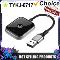 2025 NEW 2 In 1 Wired to Wireless Carplay Adapter for Apple Dongle Plug&Play Easy Connection Super Car Play Adapter Built-in Car